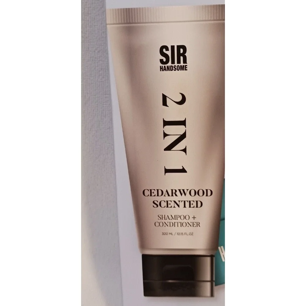 Sir‎ Hansome 3 PRODUCTS Men Hair Care ESSENTIALS Shampoo Hair Oil Shine Pomade